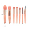 7/8pcs Little Cute Pink Makeup Brushes