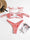 Floral Knot High Leg Bikini