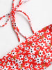 Floral Knot High Leg Bikini