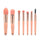 7/8pcs Little Cute Pink Makeup Brushes