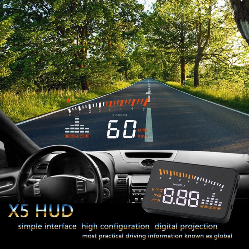 Automatic Matching Overspeed Warning System Projector