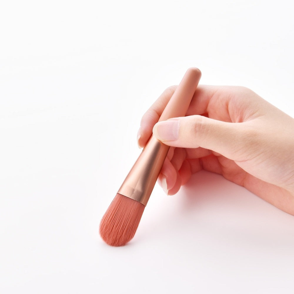 7/8pcs Little Cute Pink Makeup Brushes