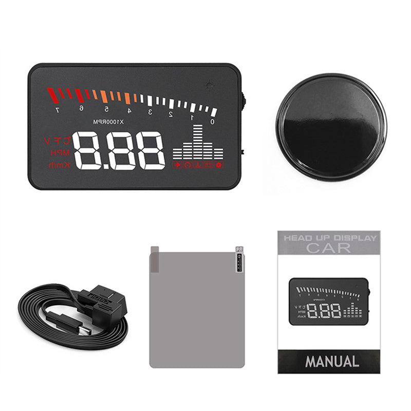 Automatic Matching Overspeed Warning System Projector